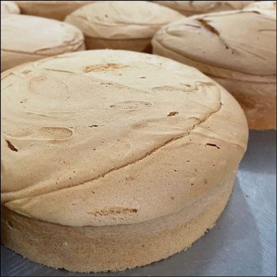 Massa para Confeitar Bolo Branco 20cm