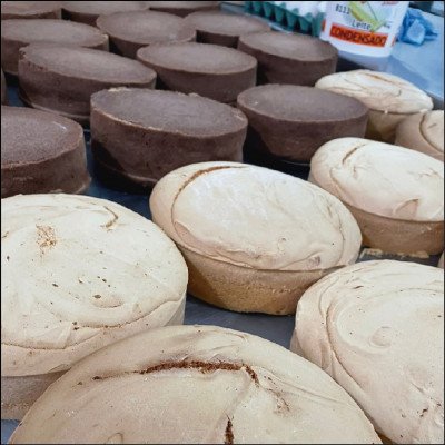 Massa de Bolo para Confeitar 20cm