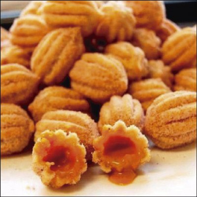 Churros com Doce de leite