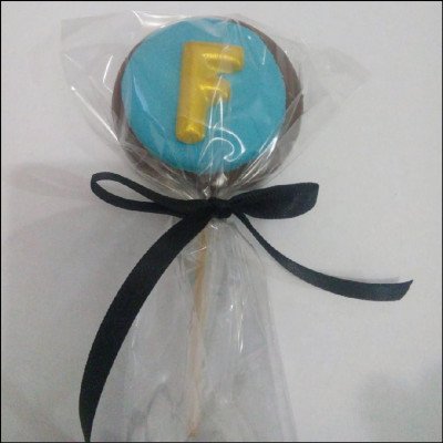 Pirulito de Chocolate Trabalhados