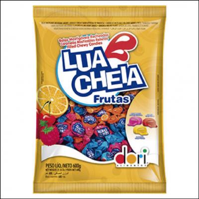 Bala Lua Cheia Frutas