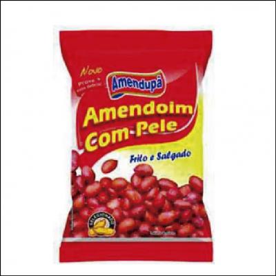 Amendoim com Pele Amendupã