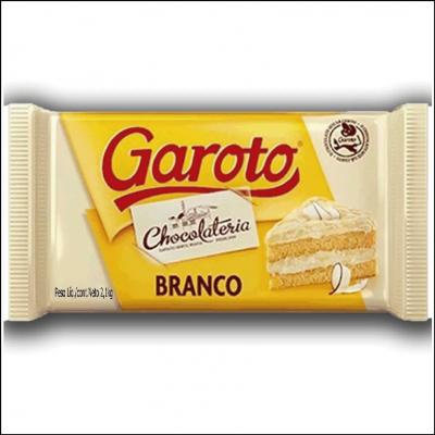Chocolate Garoto Branco 2,1 Kg