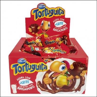 Chocolate Tortuguita Brigadeiro Caixa C/24