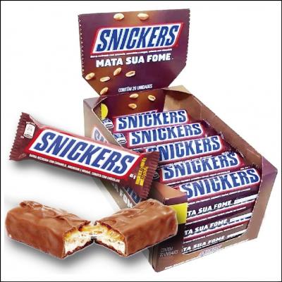 Chocolate Snickers Caixa C/20