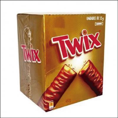 Chocolate Twix com Caramelo Caixa C/ 30