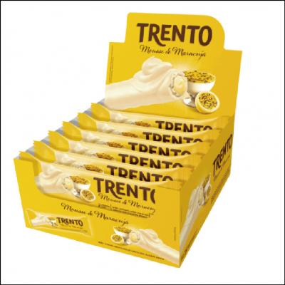 Trento Mousse de Maracujá Caixa