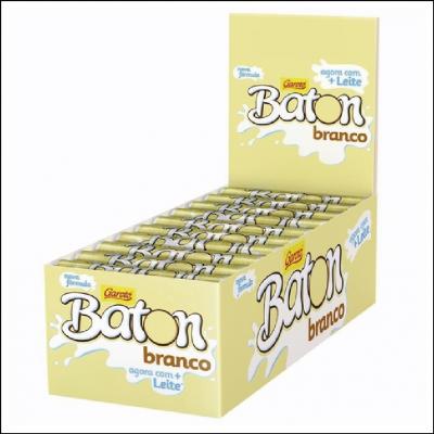 Chocolate Baton Branco Caixa
