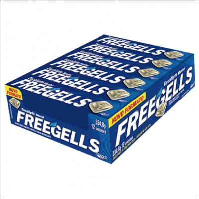 Drops Freegells Eucalipto Caixa