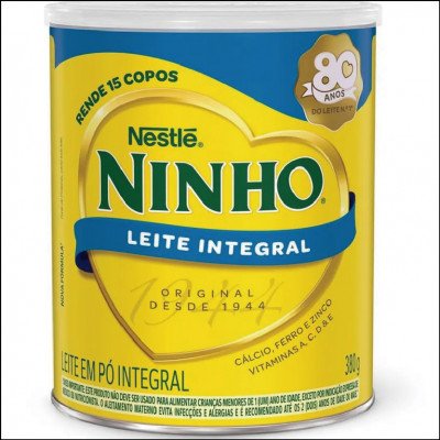 Leite em Pó Ninho Integral 380g