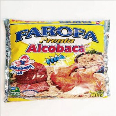 Farofa Pronta Alcobaça Fina 400g
