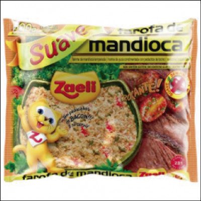 Farofa de Mandioca Suave Zaeli 500g