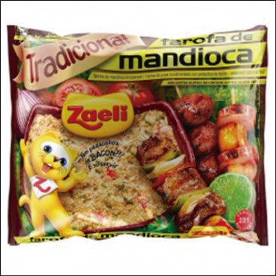 Farofa de Mandioca Tradicional Zaeli 500g