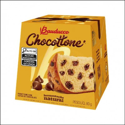 Mini Chocottone Bauducco 80g