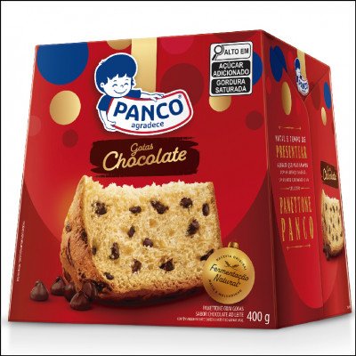 Panettone Panco Gotas Chocolate 400g