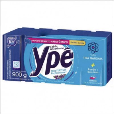Sabão em Barra Ypê Performance 900g