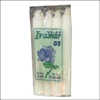 Velas Iramar G5 8 Unidades de 21g