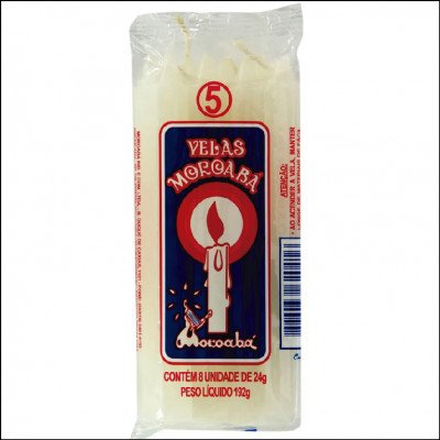 Velas Moroabá N5 com 8 un.