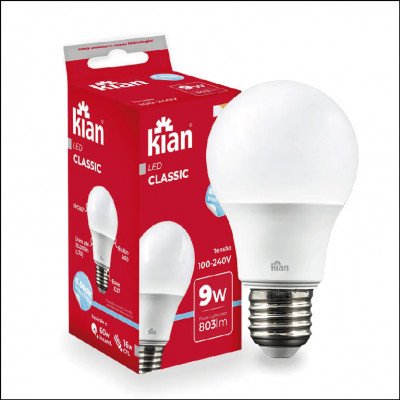Lâmpada Kian Led 9w