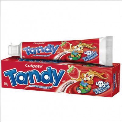Creme Dental Colgate Tandy Morango 50g