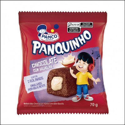 Panquinho Chocolate com Baunilha 70g