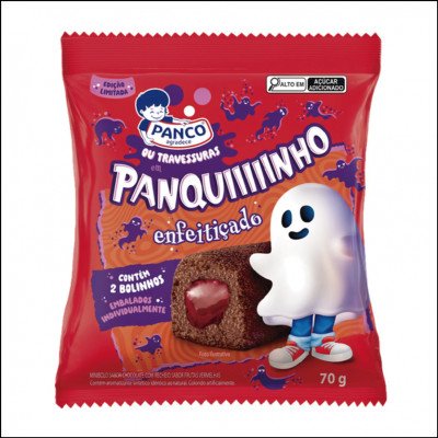 Panquinho Enfeitiçado Chocolate e Frutas Vermelhas 70g