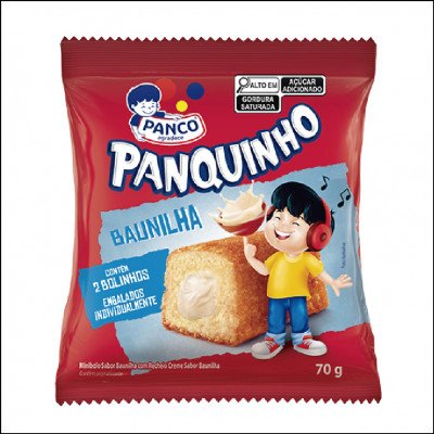 Panquinho Baunilha 70g
