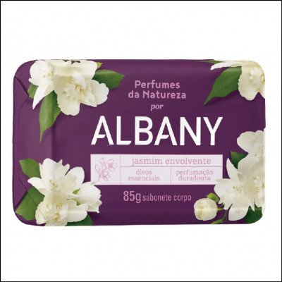 Sabonete Albany Jasmim Envolvente 85g
