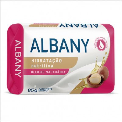 Sabonete Albany Óleo de Macadâmia 85g