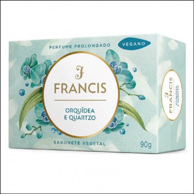 Sabonete Francis Orquídea e Quartzo 90g