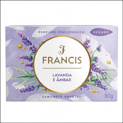 Sabonete Francis Lavanda e Âmbar 90g