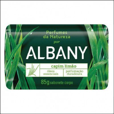Sabonete Albany Capim Limão 85g