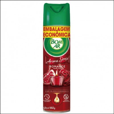 Bom Ar Air Wick Aroma Sense Romance Embalagem Econômica 360ml