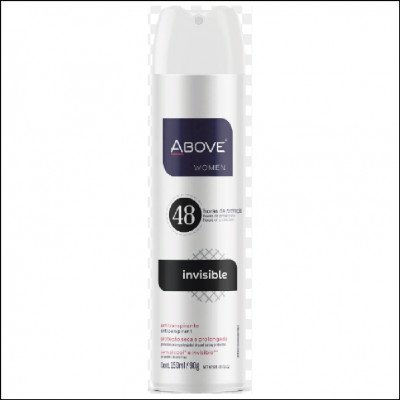 Desodorante Aerossol Above Women Invisible 150ml