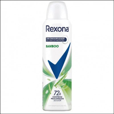 Desodorante Rexona 72h Aerosol Bamboo 150ml