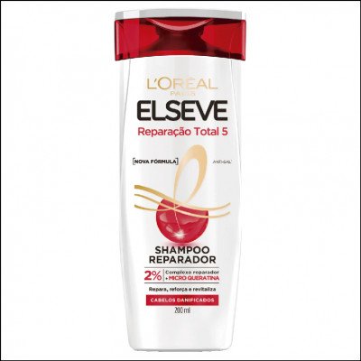 Shampoo Elseve Reparação Total 5 - 200ml
