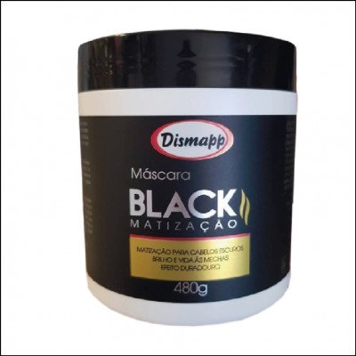 Máscara Dismapp Black Matização 480g