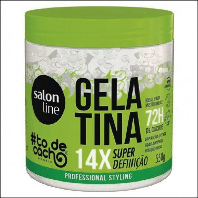 Gelatina Salon Line 14x Super Definição 550g