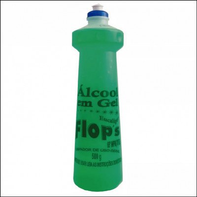 Álcool em Gel Flops Eucalipto 500g