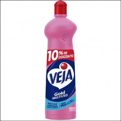 Veja Multiuso Gold Floral 500ml
