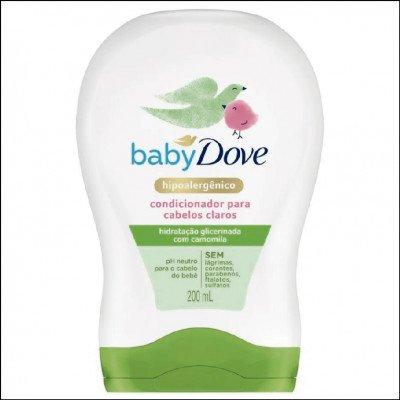 Condicionador Dove Baby Cabelos Claros 200ml