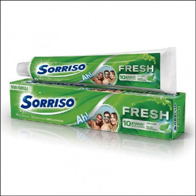 Creme Dental Sorriso Fresh Hortelã Explosion 90g