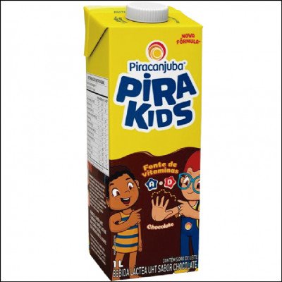 Achocolatado Piracanjuba Pirakids 1L