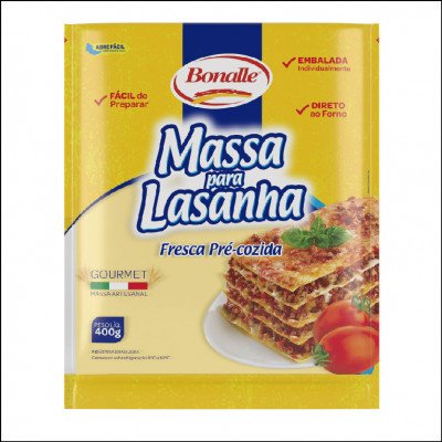 Massa para Lasanha Bonalle 400g