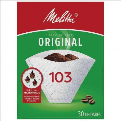 Filtro Melitta 103 c/30 un.