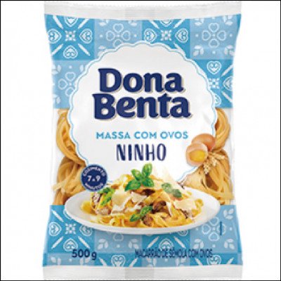 Macarrão Dona Benta Ninho 500g