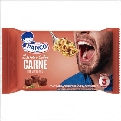 Macarrão Instantâneo Panco Carne 85g