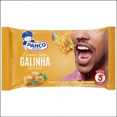 Macarrão Instantâneo Panco Galinha 85g