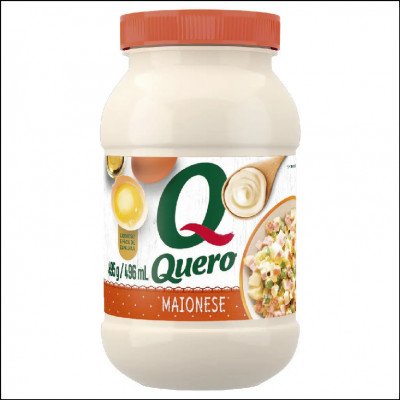 Maionese Quero Tradicional 495g