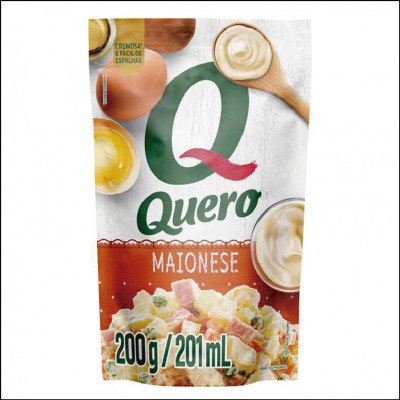 Maionese Quero Tradicional Sachê 200g